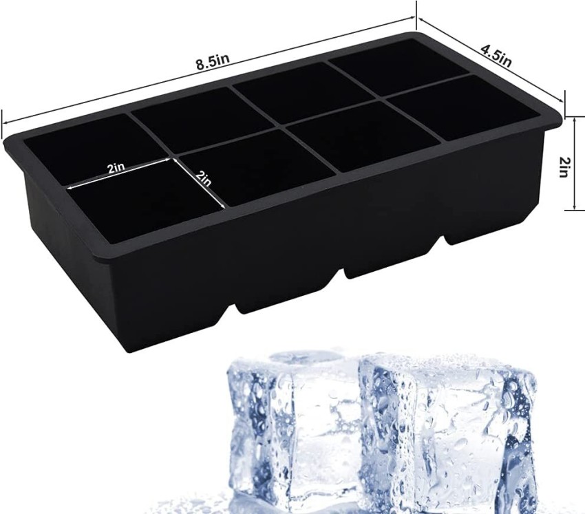 DHONI Silicone Hexagonal Ice Cube Tray