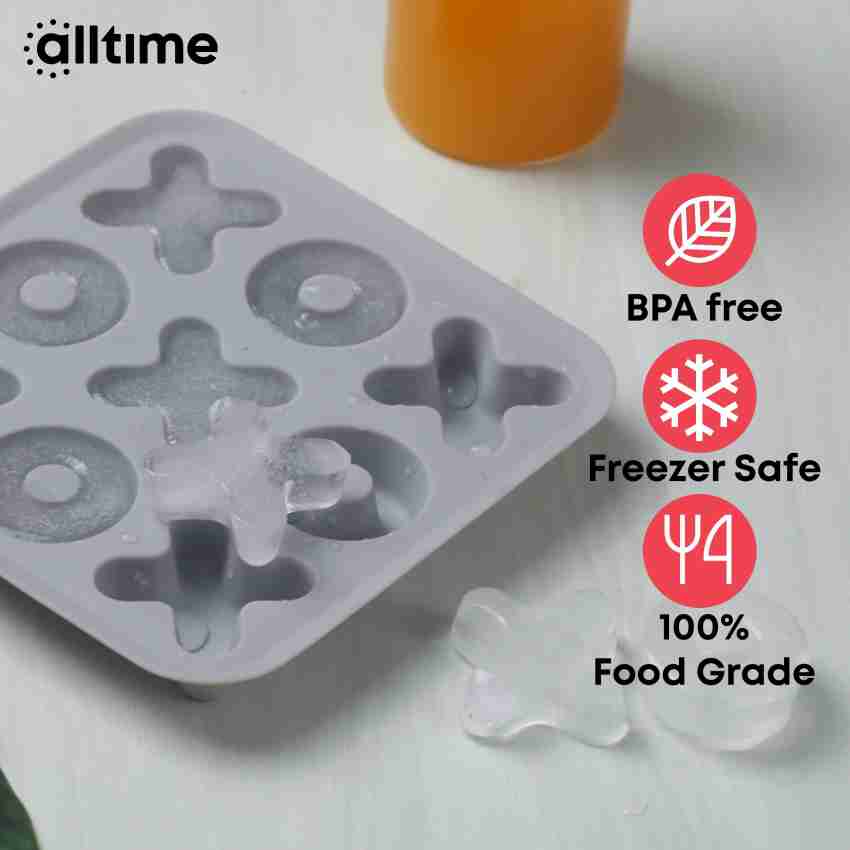 Ice Cube Trays Set of 2, Easy Release 24 Flexible Silicone Ice