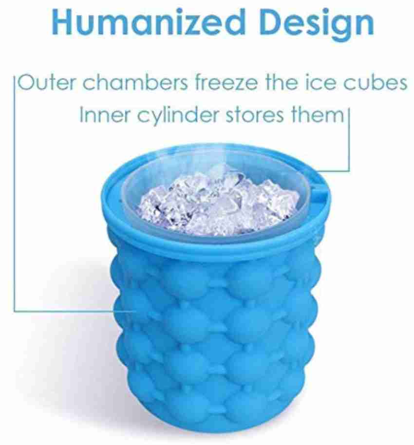 Ice Cube Maker Silicon Bucket  Bucket Ice Cube Silicone Mold