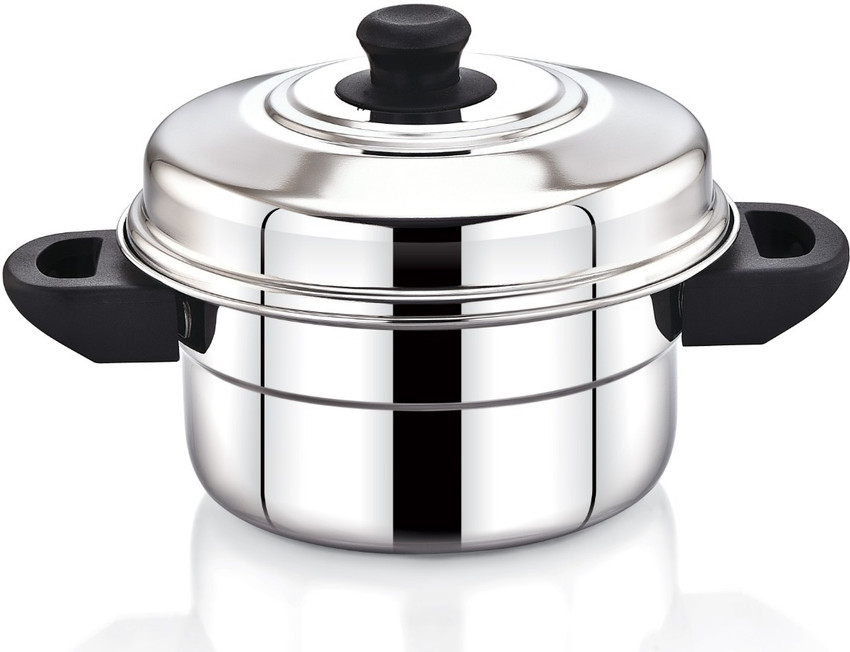 Flipkart SmartBuy Steamer Cum Idly Pot LPG Induction Base 6 Idly