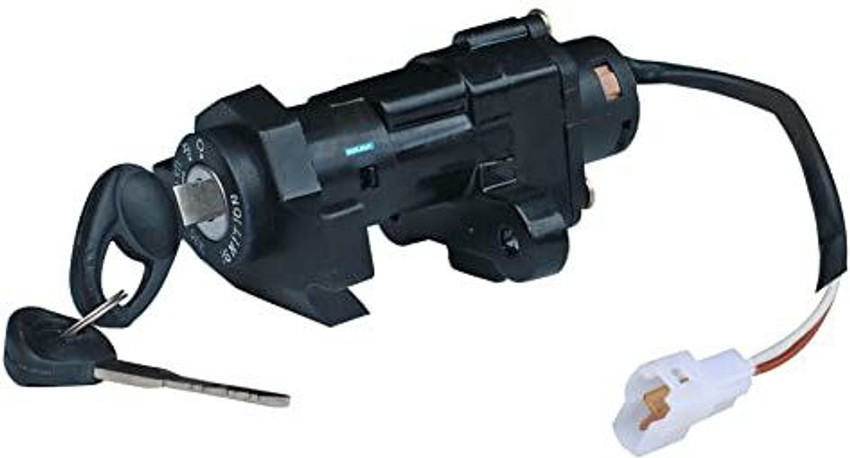 nikavi IGLCK18 Ignition Lock Set Compatible for Bajaj Platina BS6