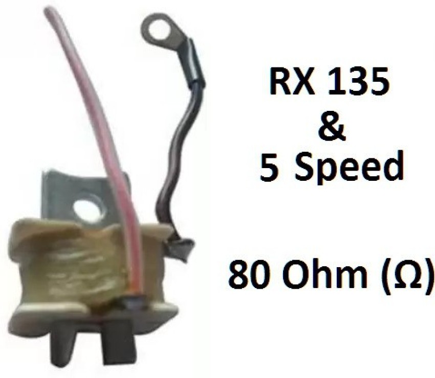 D'Mega Mart RX 135 and 5 speed pick up coil 80 Ohm resistance Bike Electric  Regulator Price in India - Buy D'Mega Mart RX 135 and 5 speed pick up coil  80