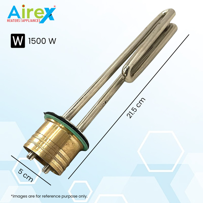 Airex Steriliser Heater Water Boiler Water Immersion Rod Water Element  Thermal Element 1500 Watt 1500 W Shock Proof Immersion Heater Rod Price in  India - Buy Airex Steriliser Heater Water Boiler Water