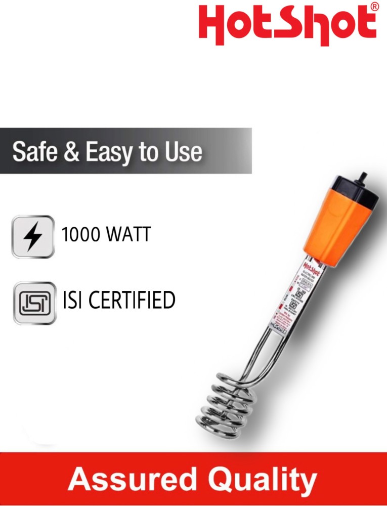 HOTSHOT WIH-100 1000 W Immersion Heater Rod Price in India - Buy