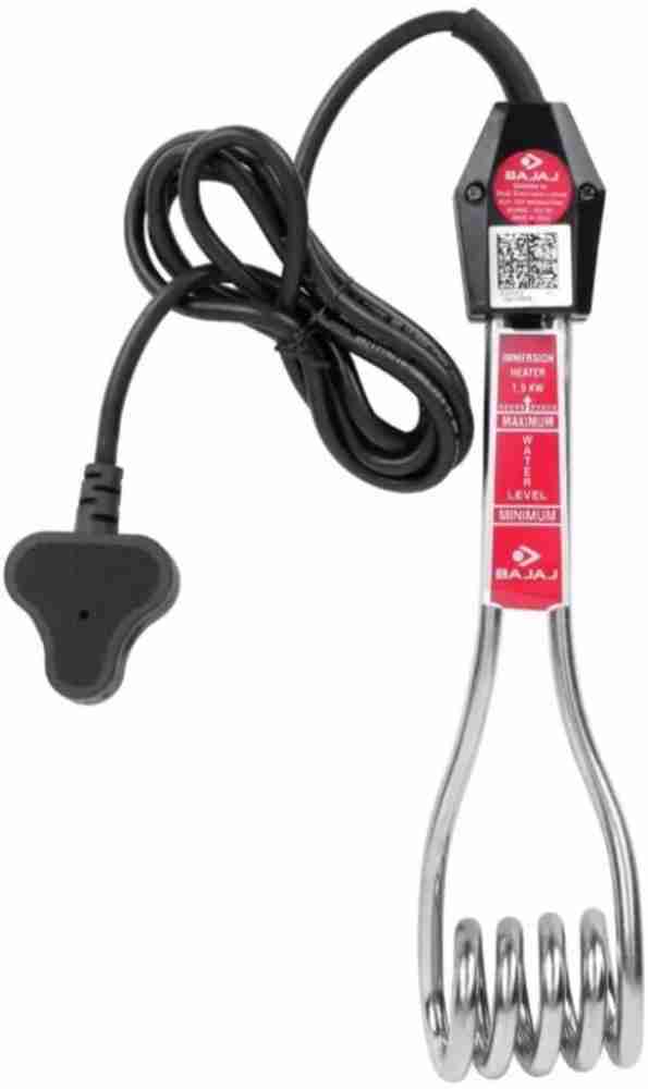 BAJAJ Immersion Water Heater 1500 W Shock Proof Immersion Heater Rod Price  in India - Buy BAJAJ Immersion Water Heater 1500 W Shock Proof Immersion  Heater Rod online at Flipkart.com