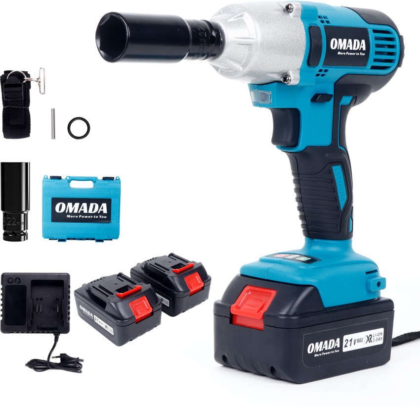 OmadaTools 21v Electric Cordless Impact Wrench with High Speed