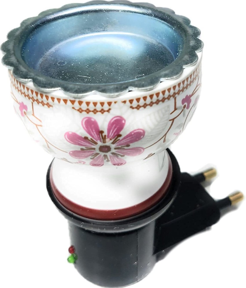 Veilleuse électrique Porcelaine Kira pour cire parfumée Pajoma