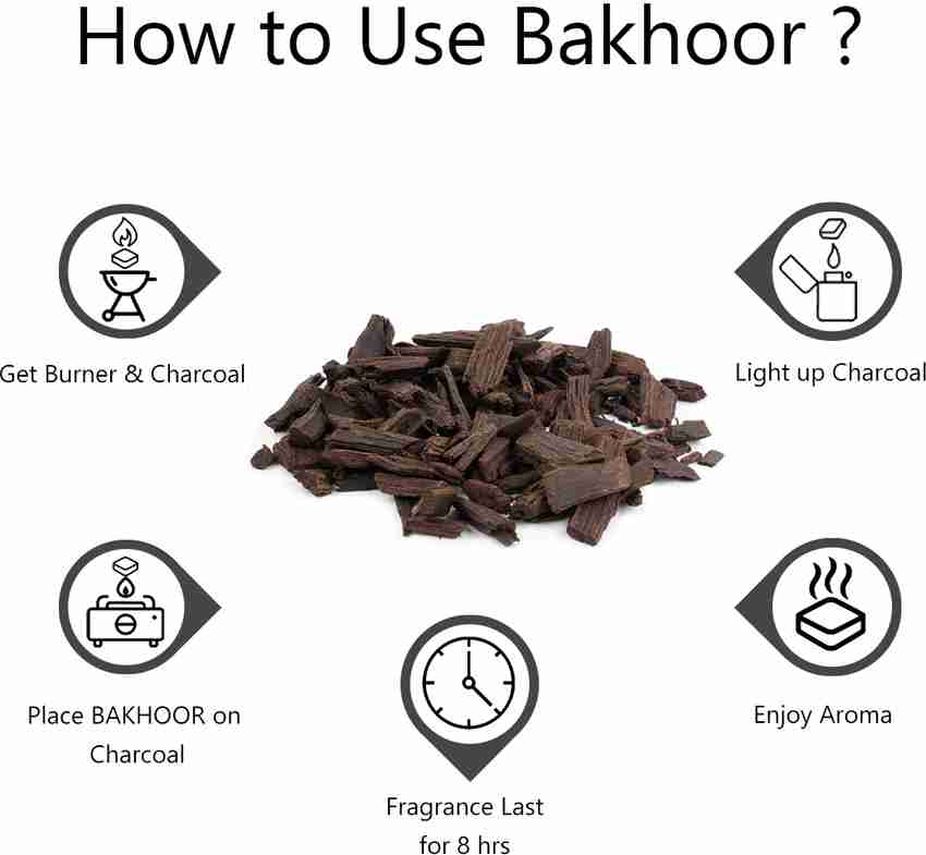 AL FAKHR Oud Diamond Bakhoor Wood Chips Perfect for Pooja and