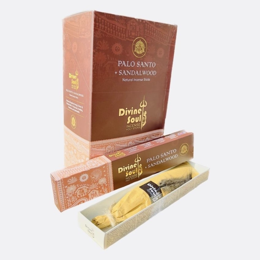 Divine Soul Palo Santo + Sandalwood Twin Series Premium Incense Sticks(12  Packs Each 15GM)  DS Price in India - Buy Divine Soul Palo Santo +  Sandalwood Twin Series Premium Incense Sticks(12