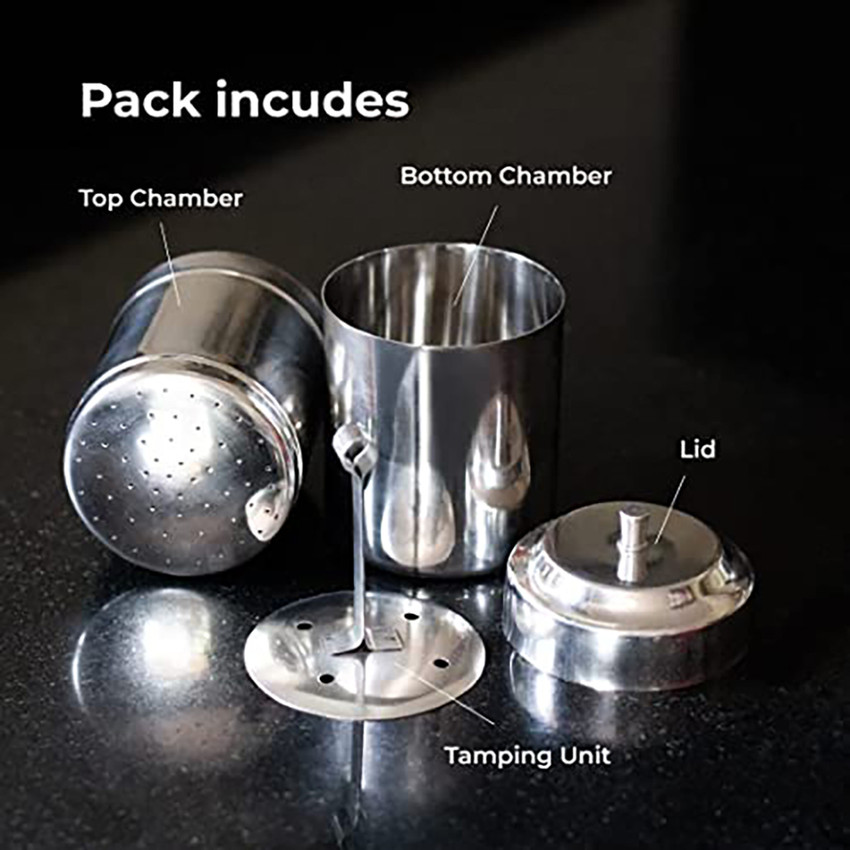 MISSIPPI Stainless Steel 150 ml Heavy Quality south indian Coffee filter 2 cups Indian Coffee Filter Price in India Buy MISSIPPI Stainless Steel 150 ml Heavy Quality south indian Coffee filter