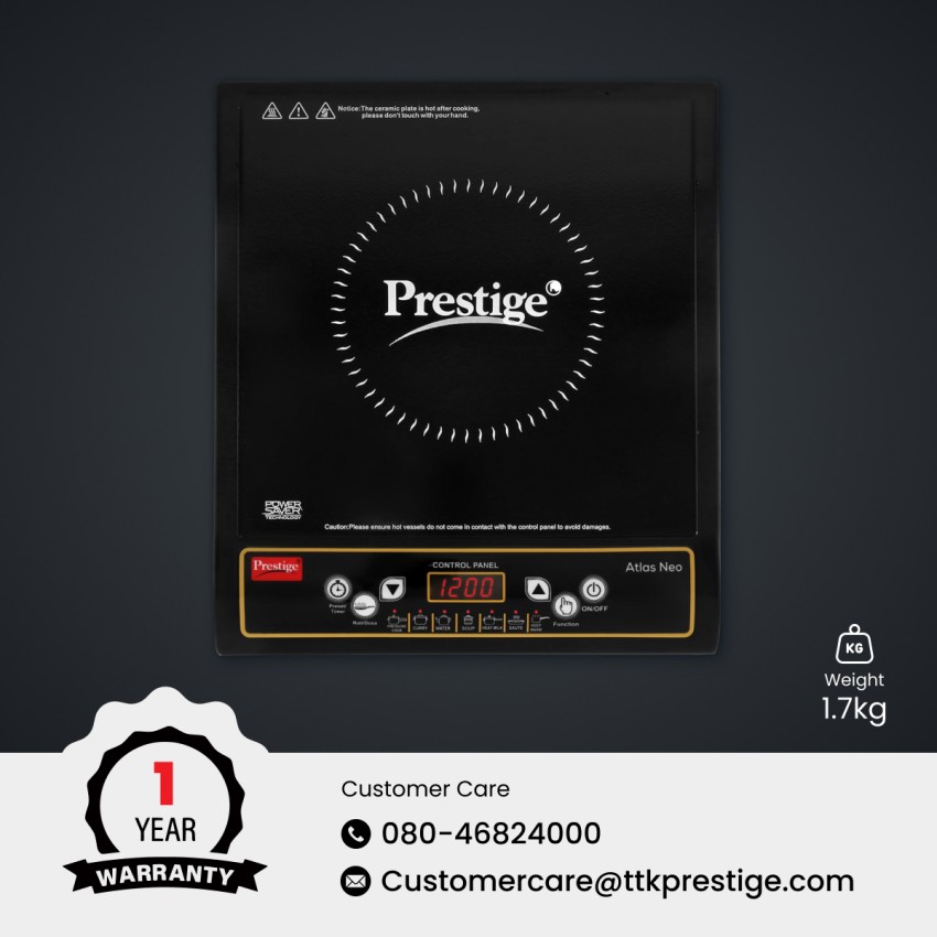 Prestige induction deals cooker price online