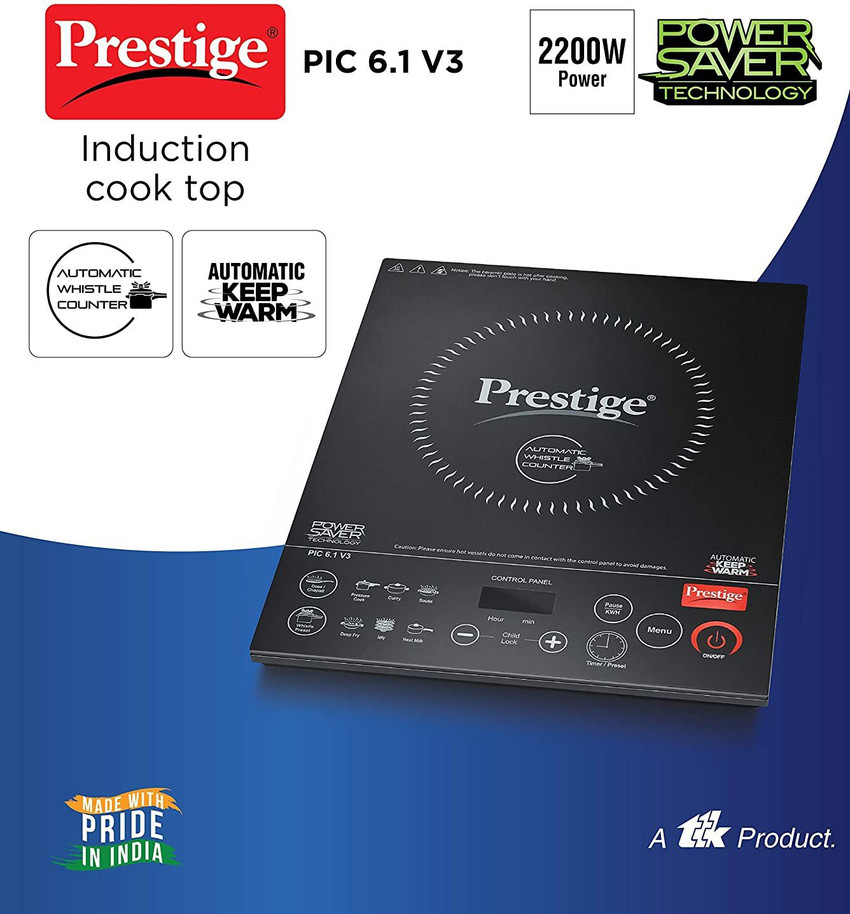 Prestige pic 6.0 induction cooktop clearance