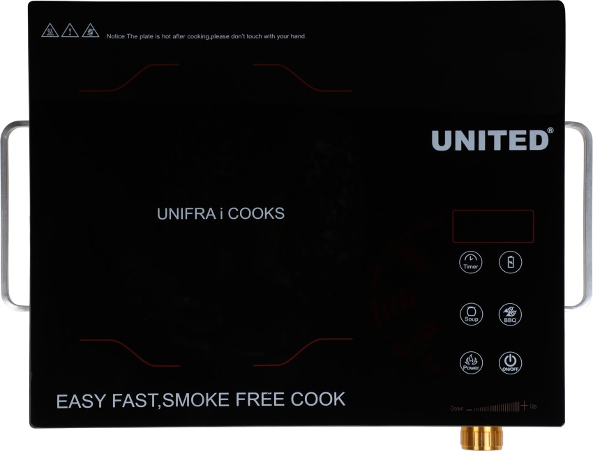 united dt555 radiant cooktop