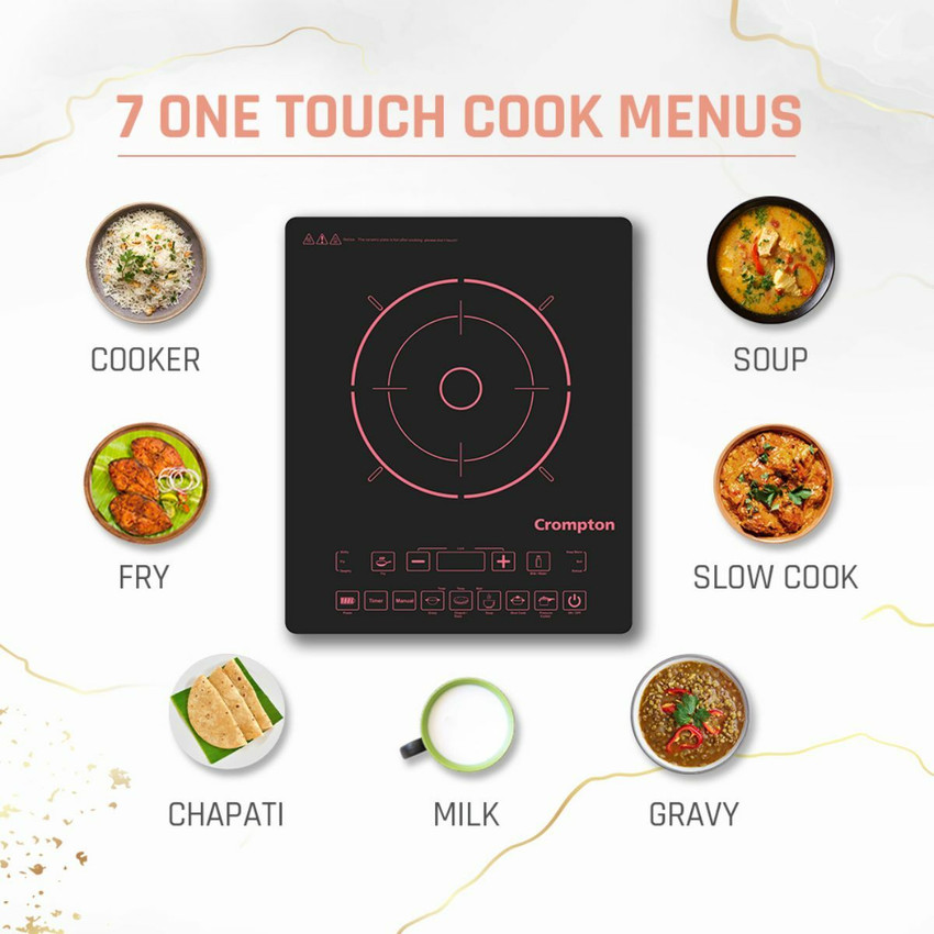 Crompton induction cooker online 2000w