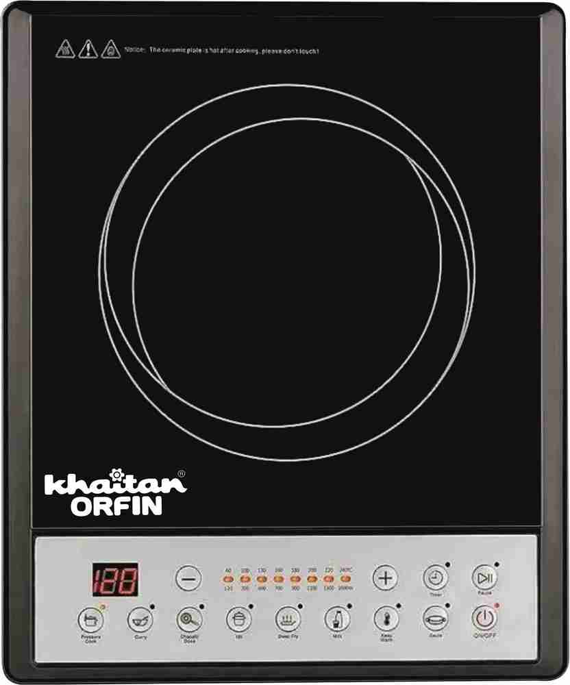 Khaitan Orfin 2000 W Induction Cooktop Push Button Buy Khaitan Orfin 2000 W Induction Cooktop Push Button Online at best price in India Flipkart