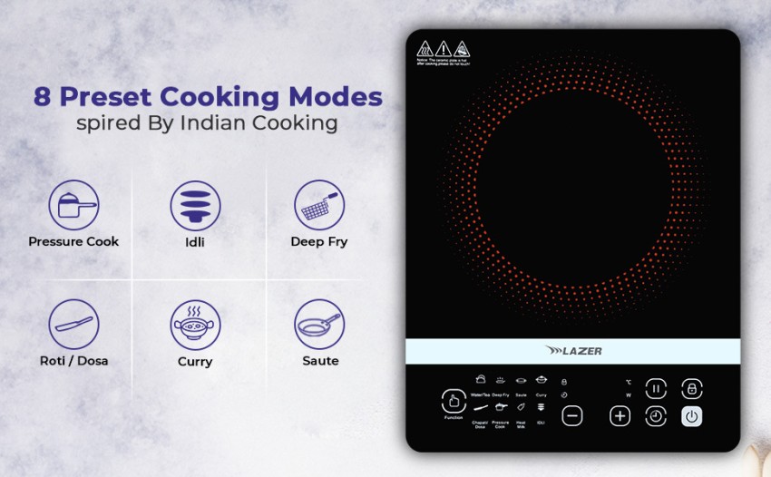 lazer induction cooker price