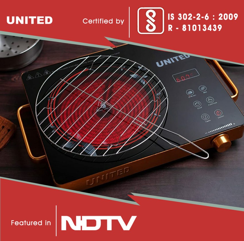 united dt555 radiant cooktop