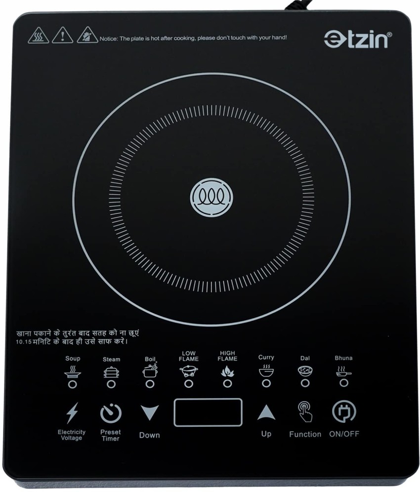 Etzin Electric Induction Stove Cooktop 2000 Watt with Touch