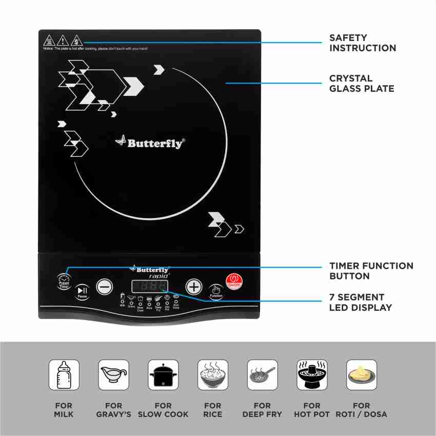 Butterfly outlet induction cookware