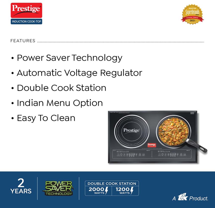 Prestige pic 16.0 induction cooktop hot sale