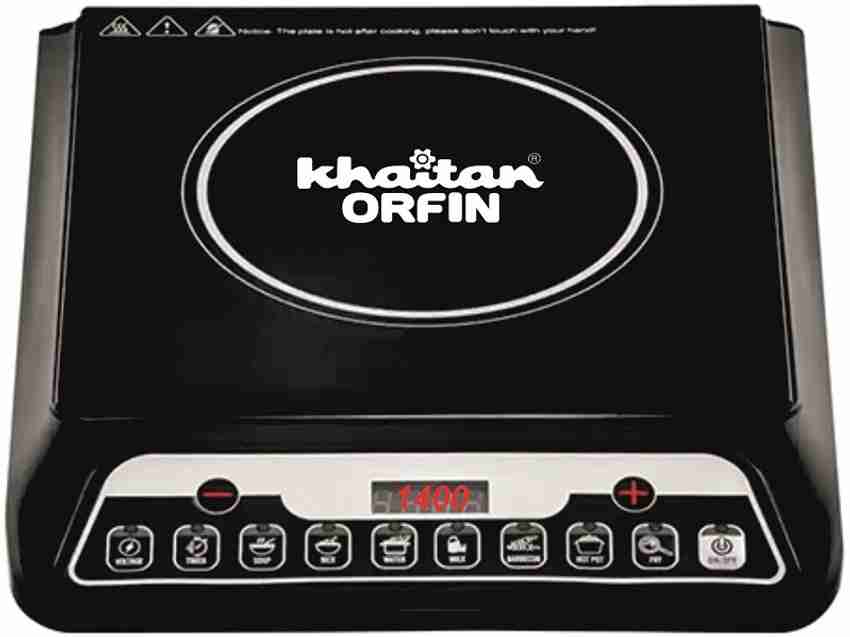 Khaitan Orfin 2200 W Induction Cooktop Push Button Buy Khaitan Orfin 2200 W Induction Cooktop Push Button Online at best price in India Flipkart