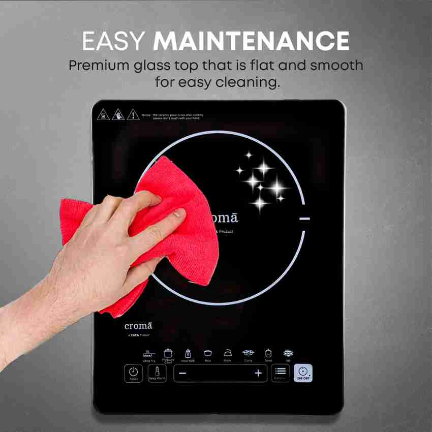 Croma induction cooker 2000w best sale