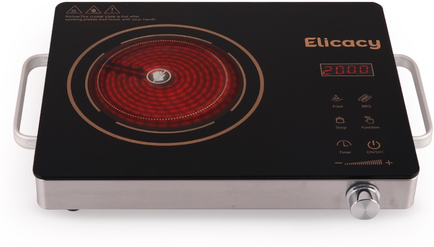 2000W Black Infrared Cooktop, Model Name/Number: IFC-086 at Rs