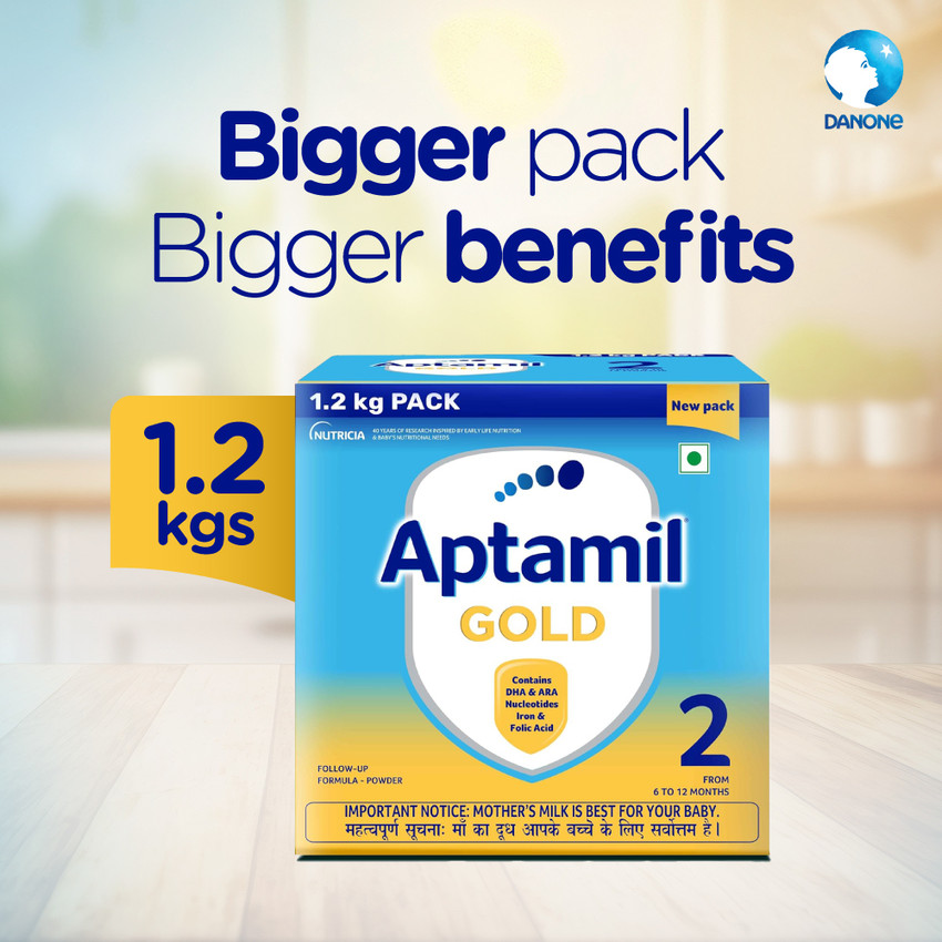 Aptamil Gold Follow Up Formula Powder Stage 2 Price in India Buy Aptamil Gold Follow Up Formula Powder Stage 2 online at Flipkart