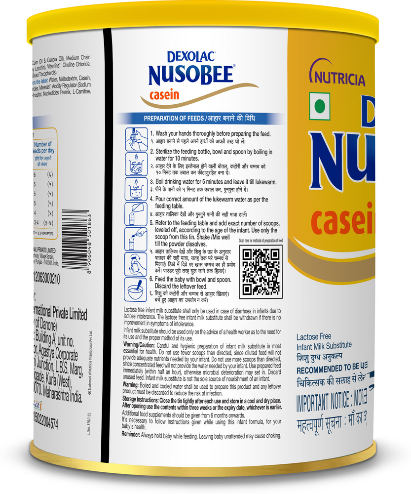 Dexolac nusobee best sale casein 1