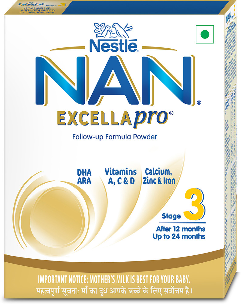 Nestle Nan Excella Pro 3 Powder Followup Formula After 12 months