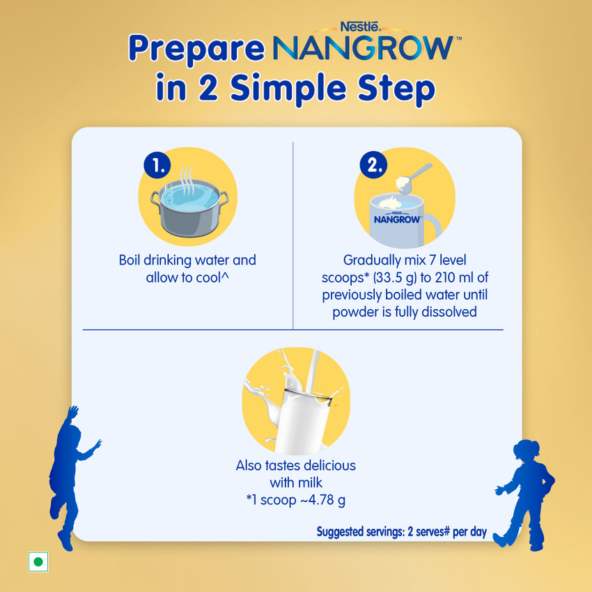 Nestle Nangrow Nutritious Creamy Vanilla Milk Drink for Growing