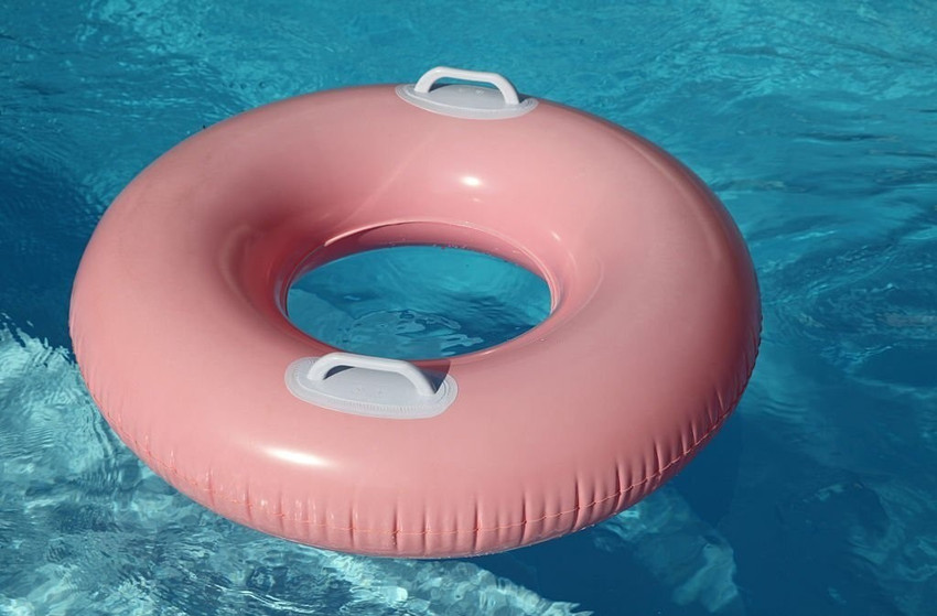 Children's inflatable swim rings hot sale