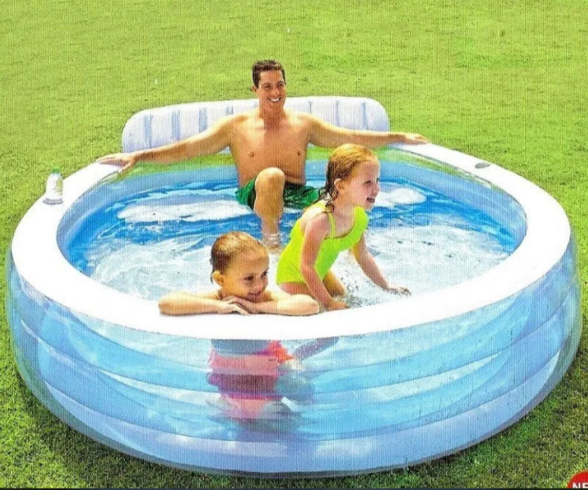 Intex pool with seat sales
