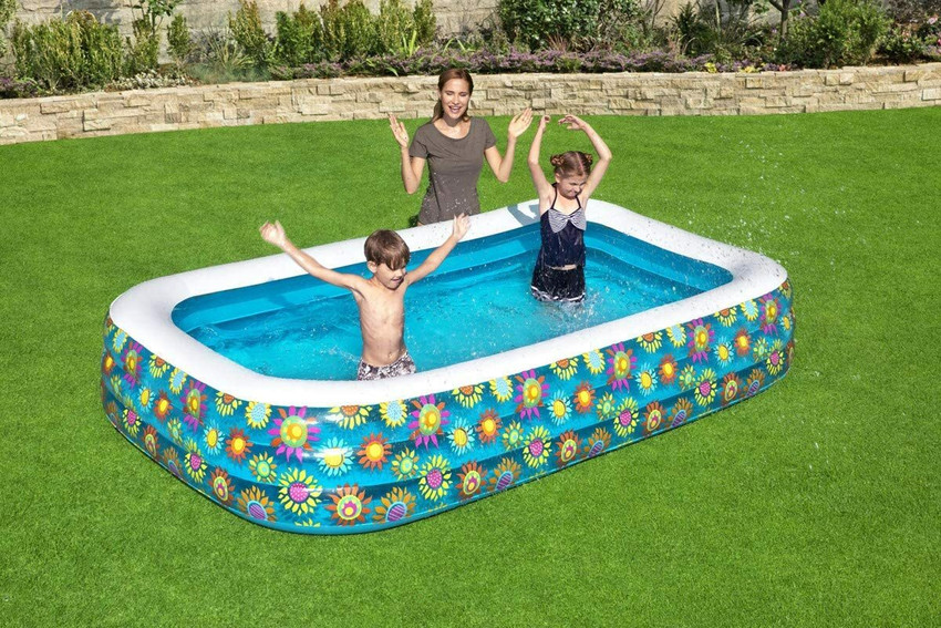 3 ring rectangular sales pool