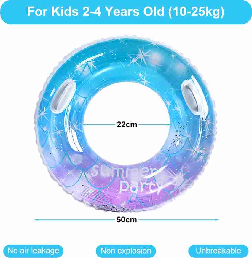 PROBEROS Swimming Tubes for Kids with Handles Inflatable Thicken