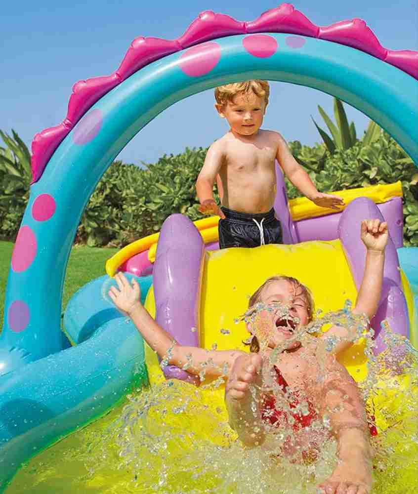 cartify Intex Dinoland Inflatable Play Center 119in X 90in X 44in for Ages 2 Inflatable Swimming Pool Price in India Buy cartify Intex Dinoland Inflatable Play Center 119in X 90in X