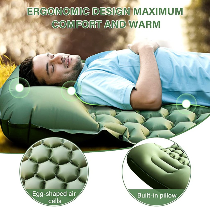 Full Size Inflatable Mattress Foldable Sleeping Beds Double