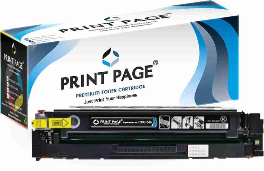 Print Page CRG 046 Color Toner Cartridge Black Ink Toner - Print Page :  Flipkart.com