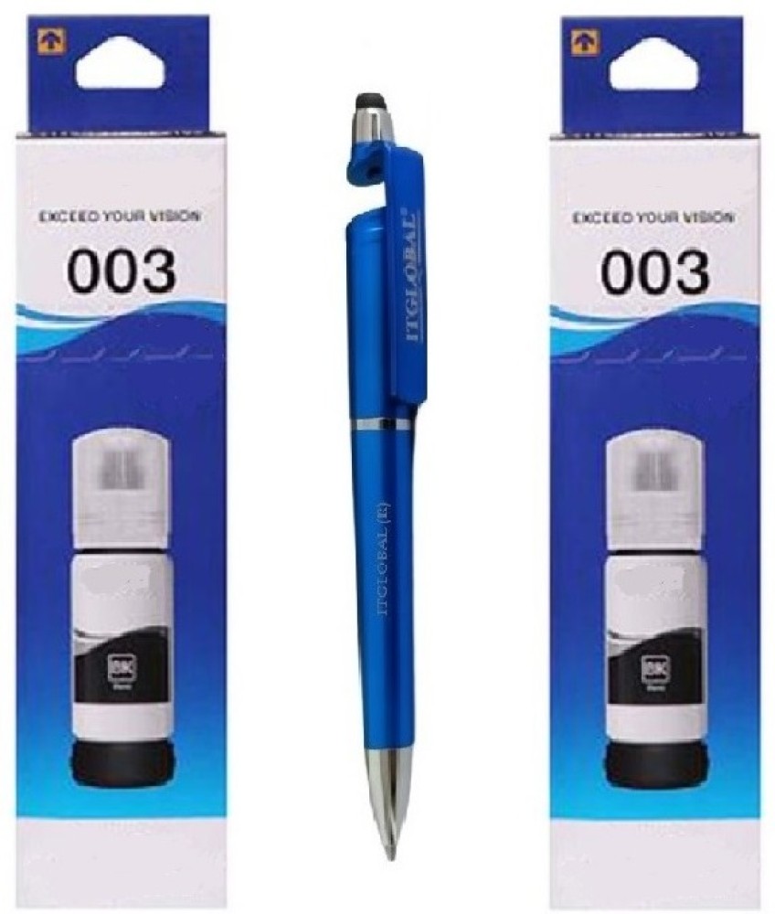 itglobal OG- T003 003 Black - Twin Pack Ink Bottle - itglobal