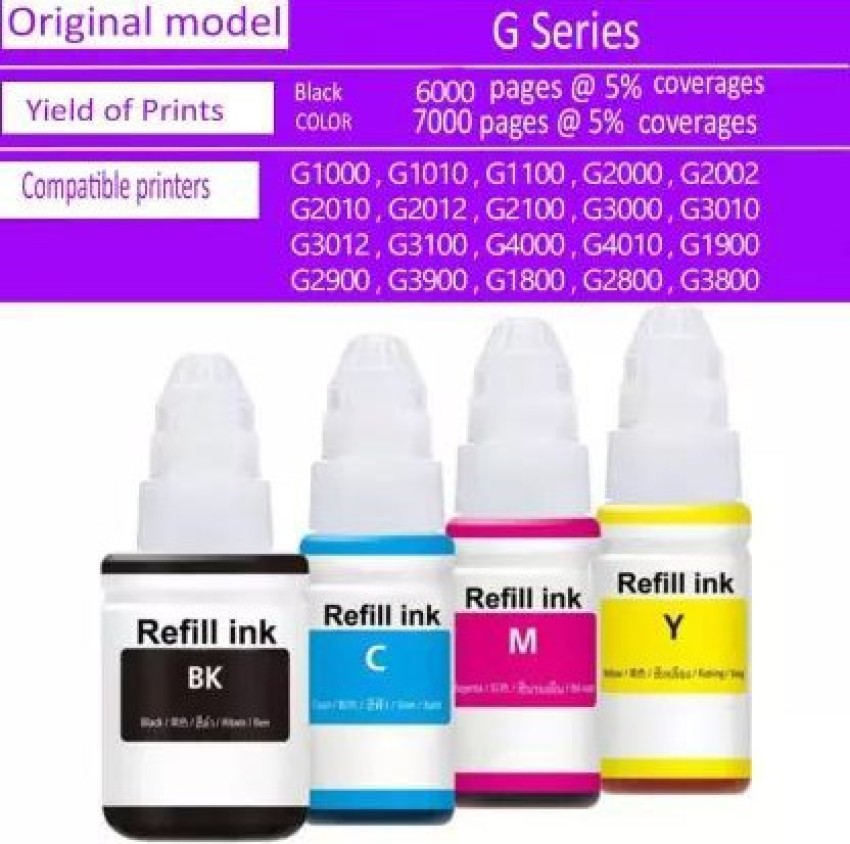 Canon G550canon G Series Ink Refill Kit 790 For Pixma G1000-g4010 Printers