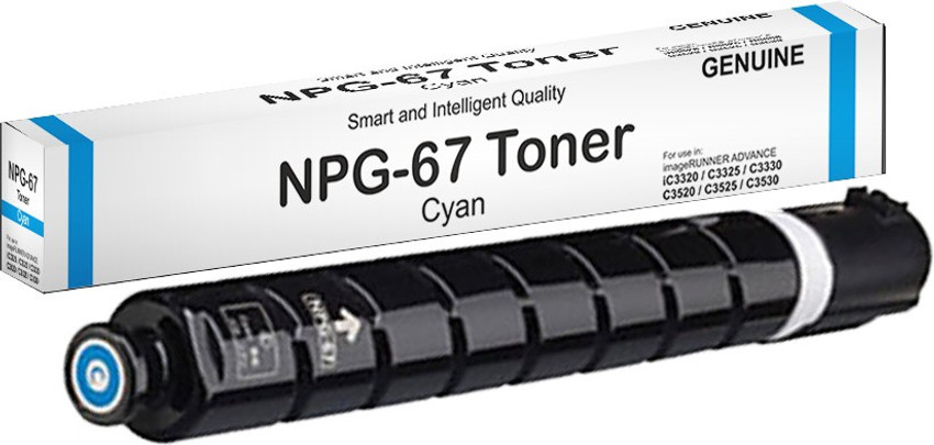 Print Page NPG-67 Printer Toner Cartridge For Canon NPG-67 Cyan