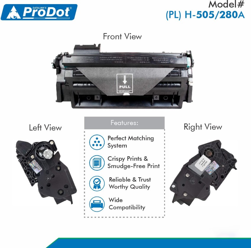 PRODOT PLH-505/280 Laser Toner Cartridge for HP CE505A/CF280A