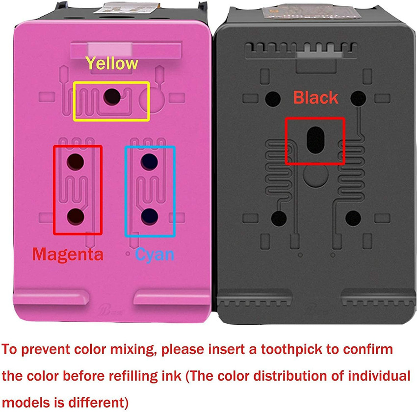 inkpoint Refill Ink For 934 XL 935XL Ink Cartridges For HP 934