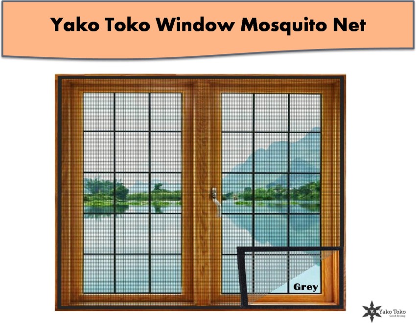 Yako Toko Fibre Adults Washable Nets for Living Room Window( SIZE