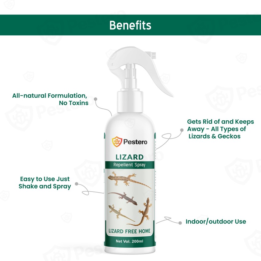 Elem Repl Lizard Repellent Spray, Natural and Herbal Lizard Repellent for  Home Best