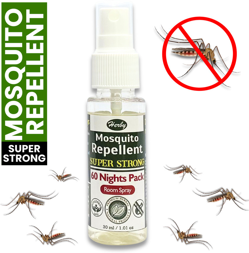 Herby MOSQUITO REPELLENT SUPER STRONG 100 NATURAL NO CHEMICALS