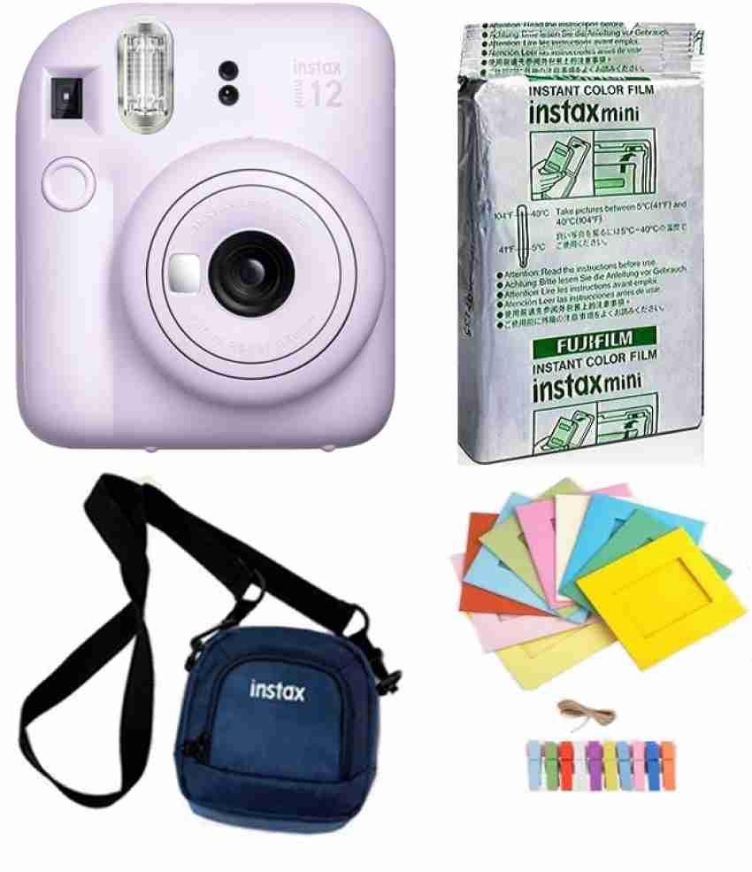 Kit INSTAX Mini 12 - Lilac Purple + 10 películas