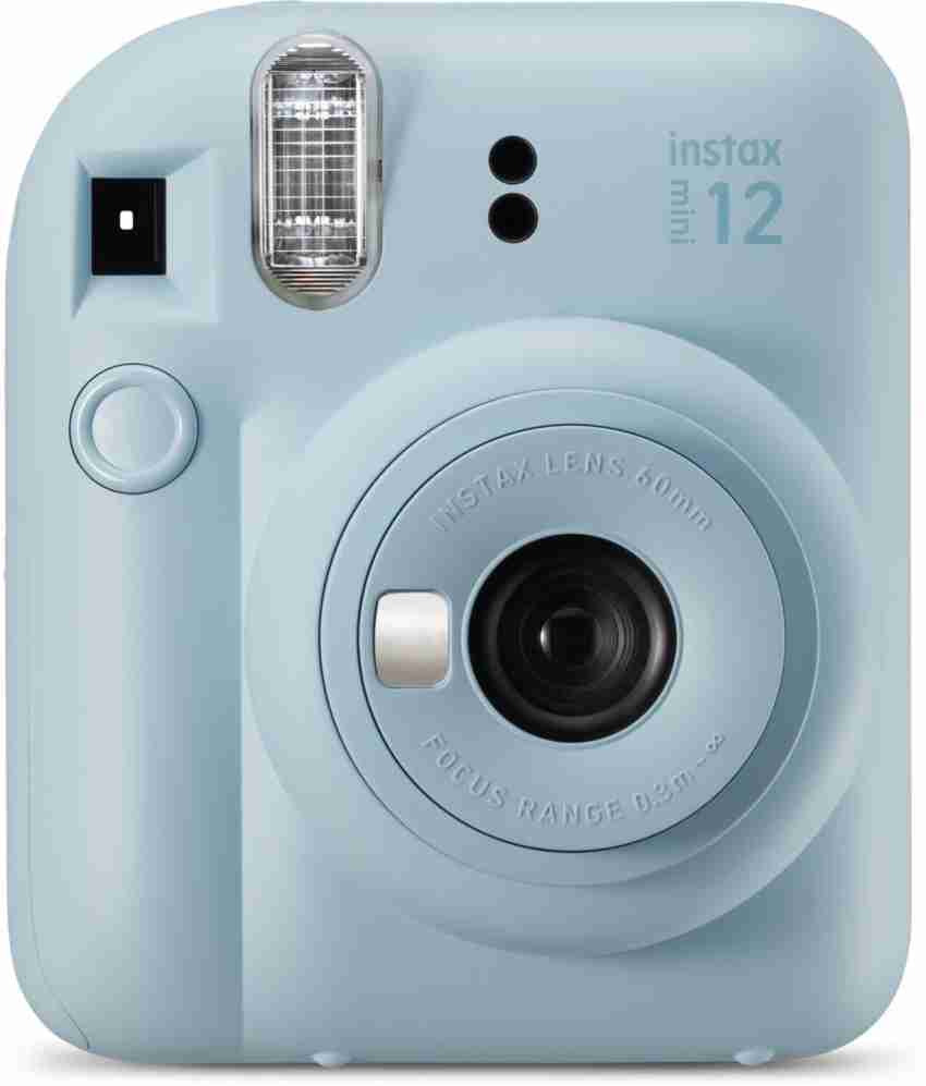 Fujifilm Instax Mini 12 Instant Camera with Case, Decoration Stickers,  Frames, Photo Album and More Accessory kit (Pastel Blue) 