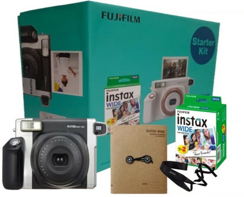 Buy Fujifilm instax Wide 300 Instant Camera (Black) Online at Low Prices in  India 