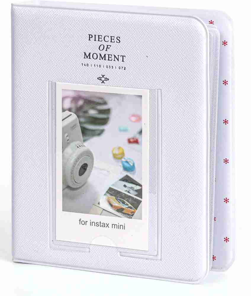 Fujifilm Instax Mini 12 Instant Camera with Case, Decoration Stickers,  Frames, Photo Album and More Accessory kit (Clay White) 